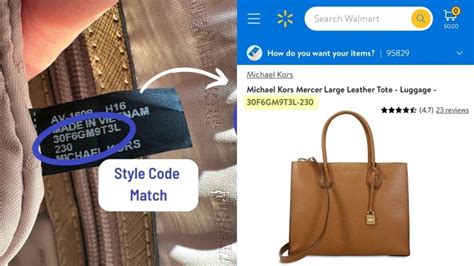 fake michael kors emblem|michael kors authenticity code.